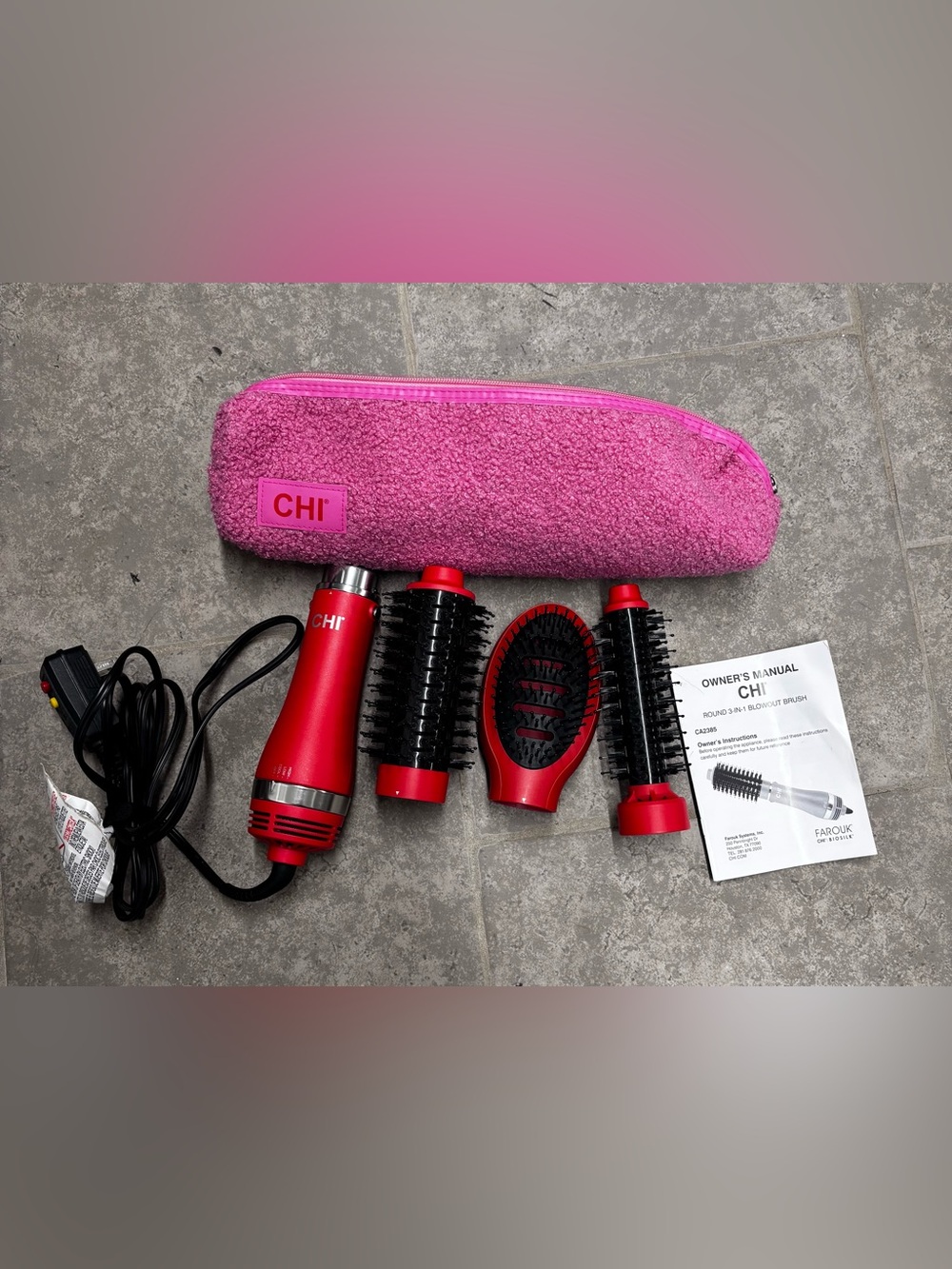CHI Round 3-In-1 Blowout Brush Dryer